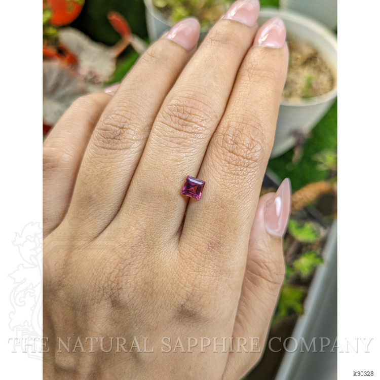 0.72 Ct. Pinkish Purple Garnet from Ceylon (Sri Lanka)