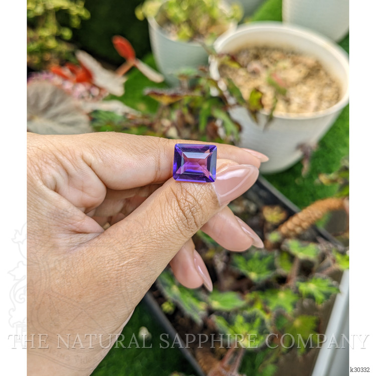 8.58 Ct. Purple Amethyst from Brazil