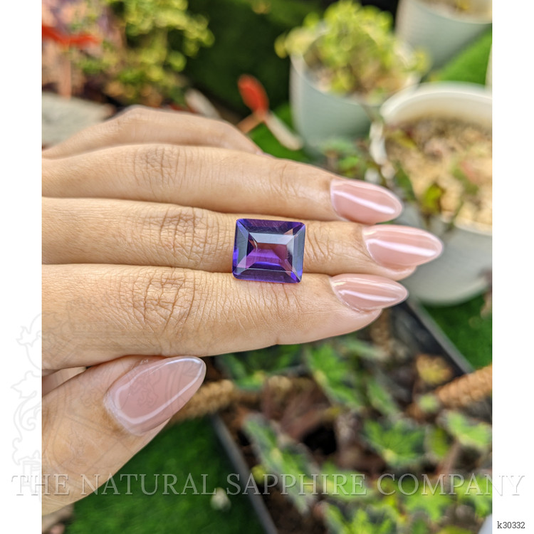 8.58 Ct. Purple Amethyst from Brazil