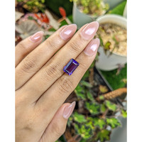 4.59 Ct. Purple Amethyst from Brazil Life Style