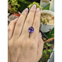 4.97 Ct. Purple Amethyst from Brazil Life Style