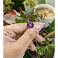 4.97 Ct. Purple Amethyst from Brazil Life Style