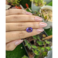 4.97 Ct. Purple Amethyst from Brazil Life Style