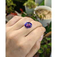 5.98 Ct. Purple Amethyst from Brazil Life Style