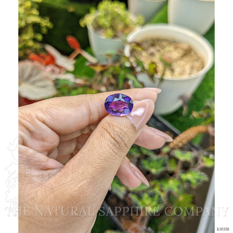 5.66 Ct. Purple Amethyst from Brazil