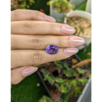 5.96 Ct. Purple Amethyst from Brazil Life Style