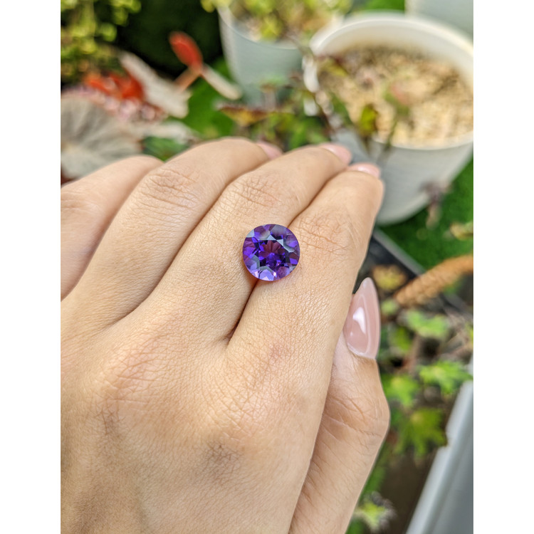 4.61 Ct. Purple Amethyst from Brazil
