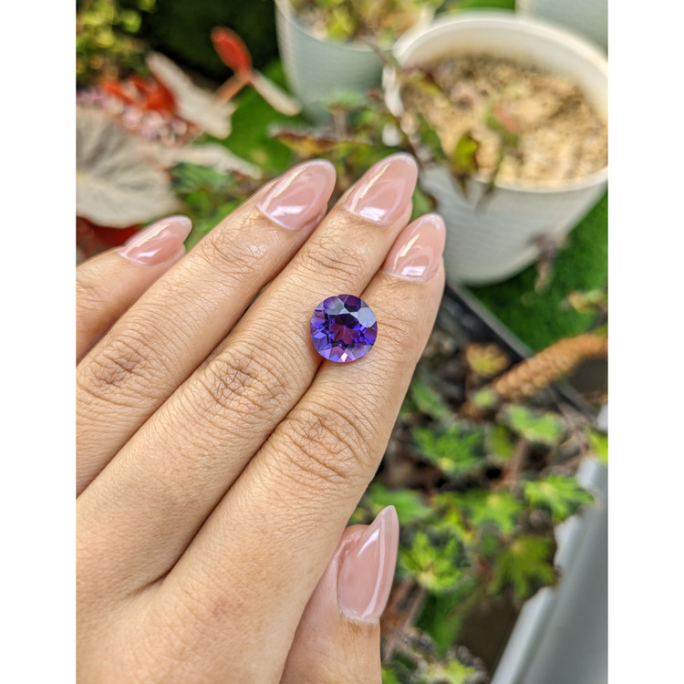 4.61 Ct. Purple Amethyst from Brazil