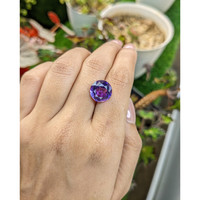 6.38 Ct. Purple Amethyst from Brazil Life Style