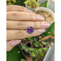 6.38 Ct. Purple Amethyst from Brazil Life Style
