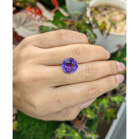 5.97 Ct. Purple Amethyst from Brazil Life Style