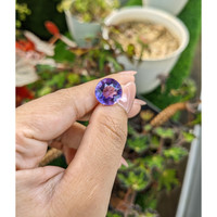 5.97 Ct. Purple Amethyst from Brazil Life Style