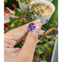 7.24 Ct. Purple Amethyst from Brazil Life Style