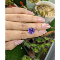 7.24 Ct. Purple Amethyst from Brazil Life Style
