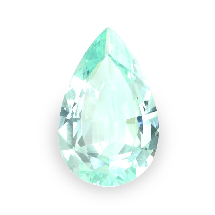 29.56 Ct. Bluish Green Apatite from South Africa