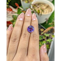 5.49 Ct. Purple Amethyst from Brazil Life Style