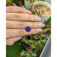 5.05 Ct. Purple Amethyst from Brazil Life Style