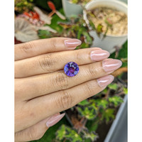 5.15 Ct. Purple Amethyst from Brazil Life Style