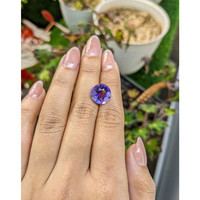 5.15 Ct. Purple Amethyst from Brazil Life Style
