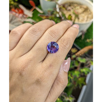 5.13 Ct. Purple Amethyst from Brazil Life Style
