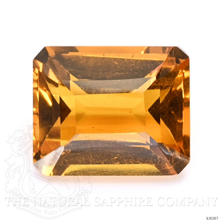 12.69 Ct. Yellowish Orange Citrine from Brazil