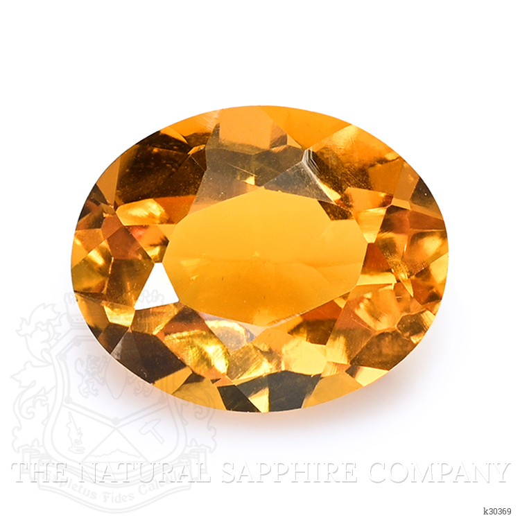 6.25 Ct. Yellowish Orange Citrine from Brazil
