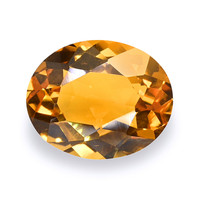 5.56 Ct. Orangish Yellow Citrine from Brazil Image