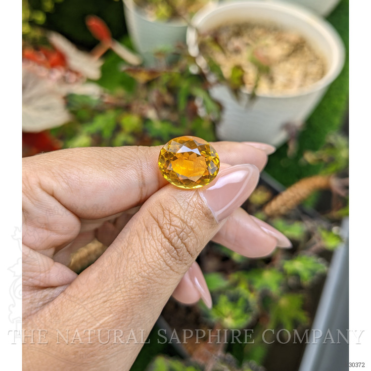 9.09 Ct. Yellow Citrine from Brazil
