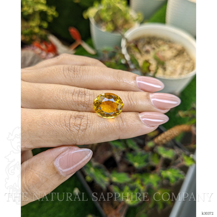 9.09 Ct. Yellow Citrine from Brazil