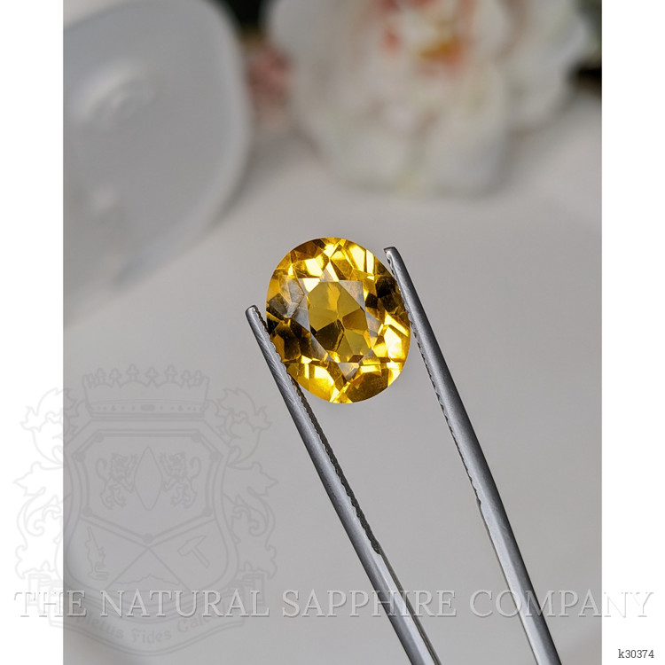 5.44 Ct. Yellow Citrine from Brazil