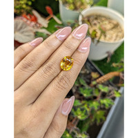 5.44 Ct. Yellow Citrine from Brazil Life Style