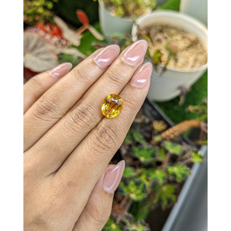 5.44 Ct. Yellow Citrine from Brazil
