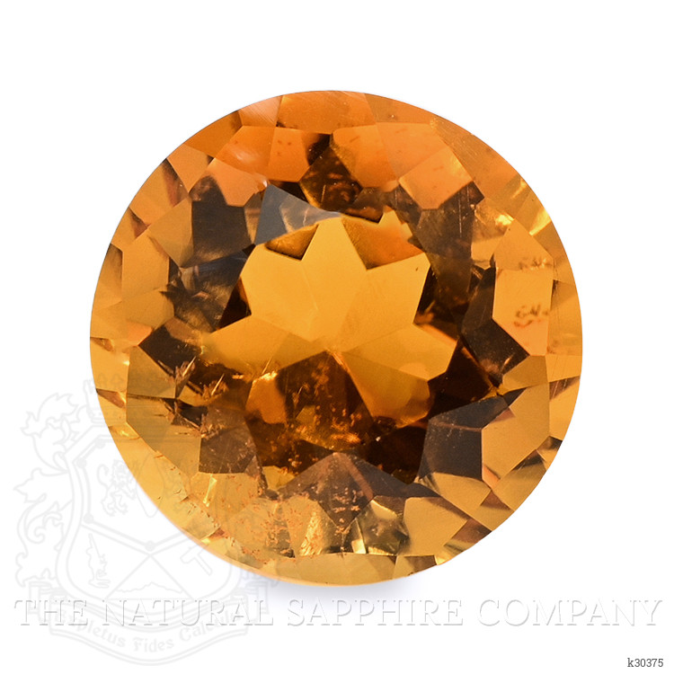 10.90 Ct. Orange Citrine from Brazil