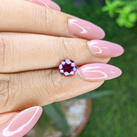 1.60 Ct. Pinkish Purple Garnet from Tanzania Life Style