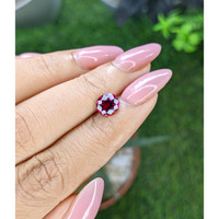 1.60 Ct. Pinkish Purple Garnet from Tanzania Life Style