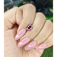 1.57 Ct. Purplish Pink Garnet from Tanzania Life Style