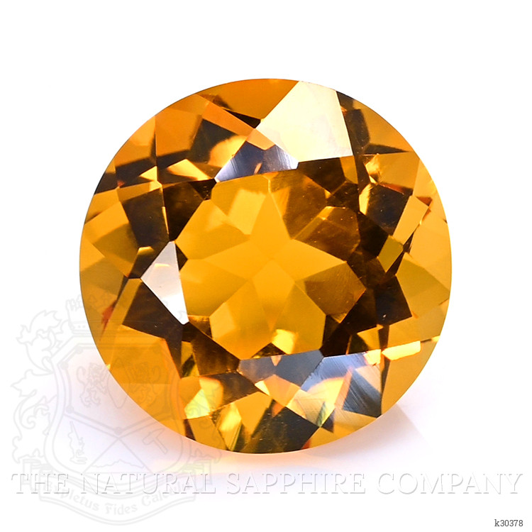 6.87 Ct. Yellowish Orange Citrine from Brazil