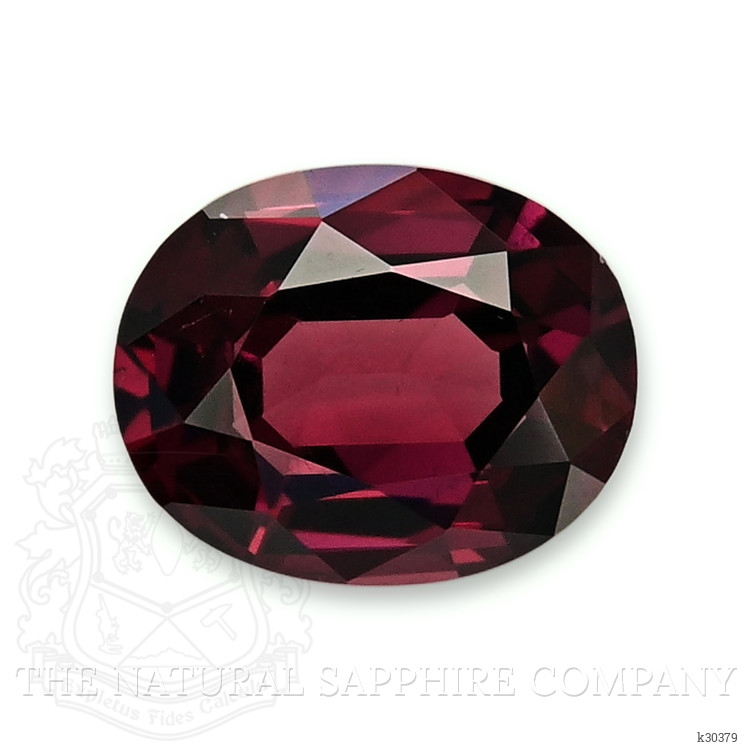 1.57 Ct. Purplish Red Garnet from Tanzania