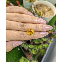 5.82 Ct. Yellow Citrine from Brazil Life Style
