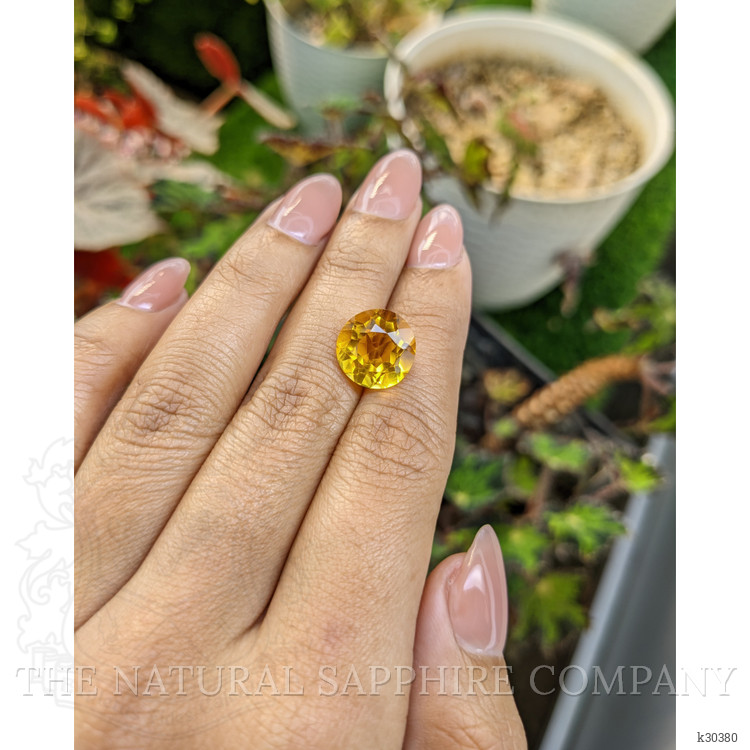 5.82 Ct. Yellow Citrine from Brazil