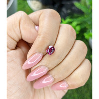 1.71 Ct. Purplish Pink Garnet from Tanzania Life Style