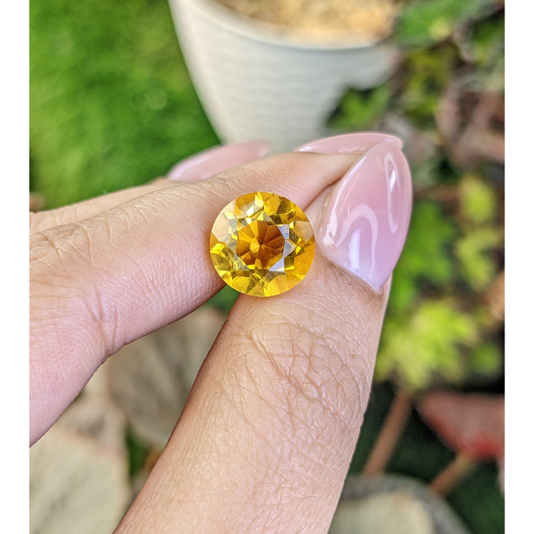5.01 Ct. Yellow Citrine from Brazil