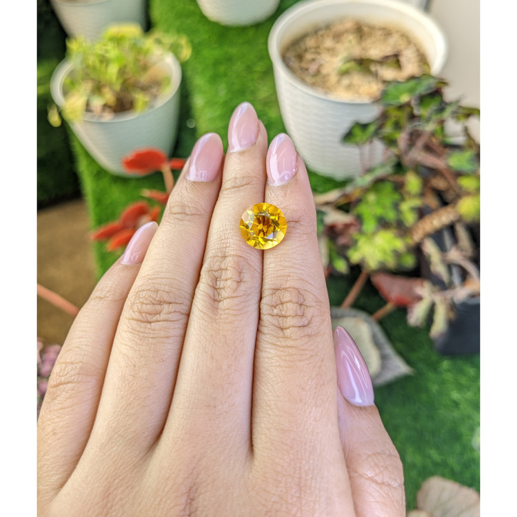 5.01 Ct. Yellow Citrine from Brazil