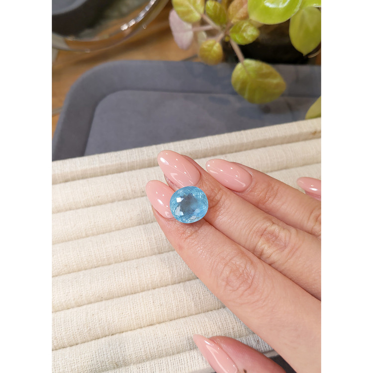 10.32 Ct. Blue Aquamarine from Brazil