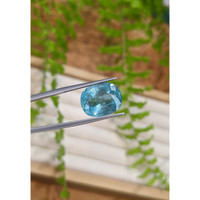 11.66 Ct. Blue Aquamarine from Brazil Life Style