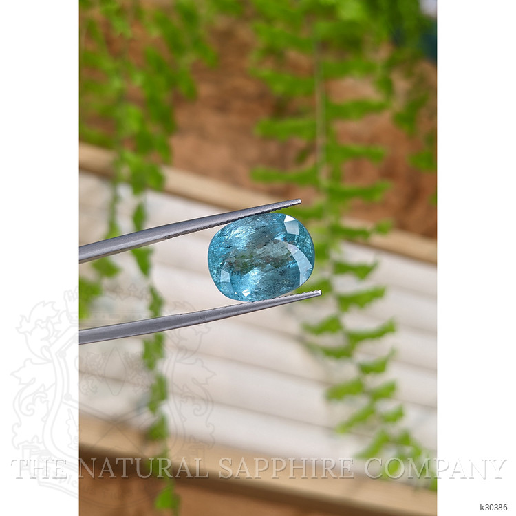 11.66 Ct. Blue Aquamarine from Brazil