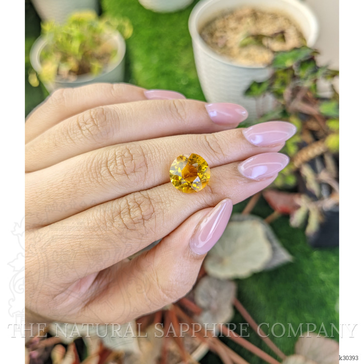6.11 Ct. Yellow Citrine from Brazil