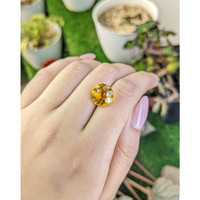 6.11 Ct. Yellow Citrine from Brazil Life Style