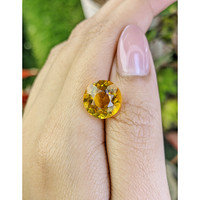 6.11 Ct. Yellow Citrine from Brazil Life Style