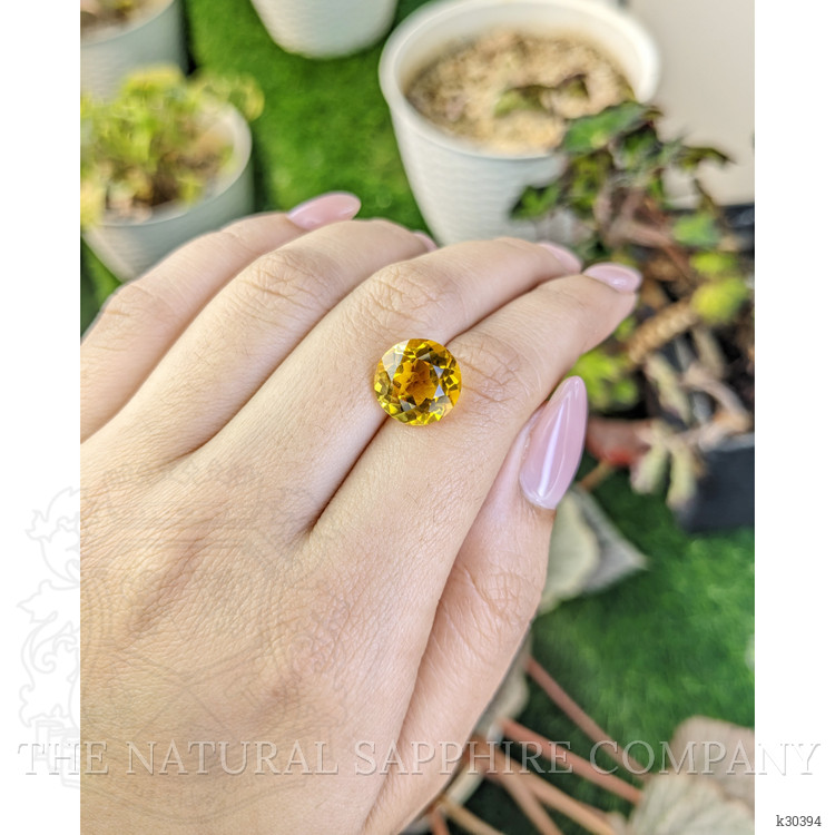 5.68 Ct. Yellow Citrine from Brazil
